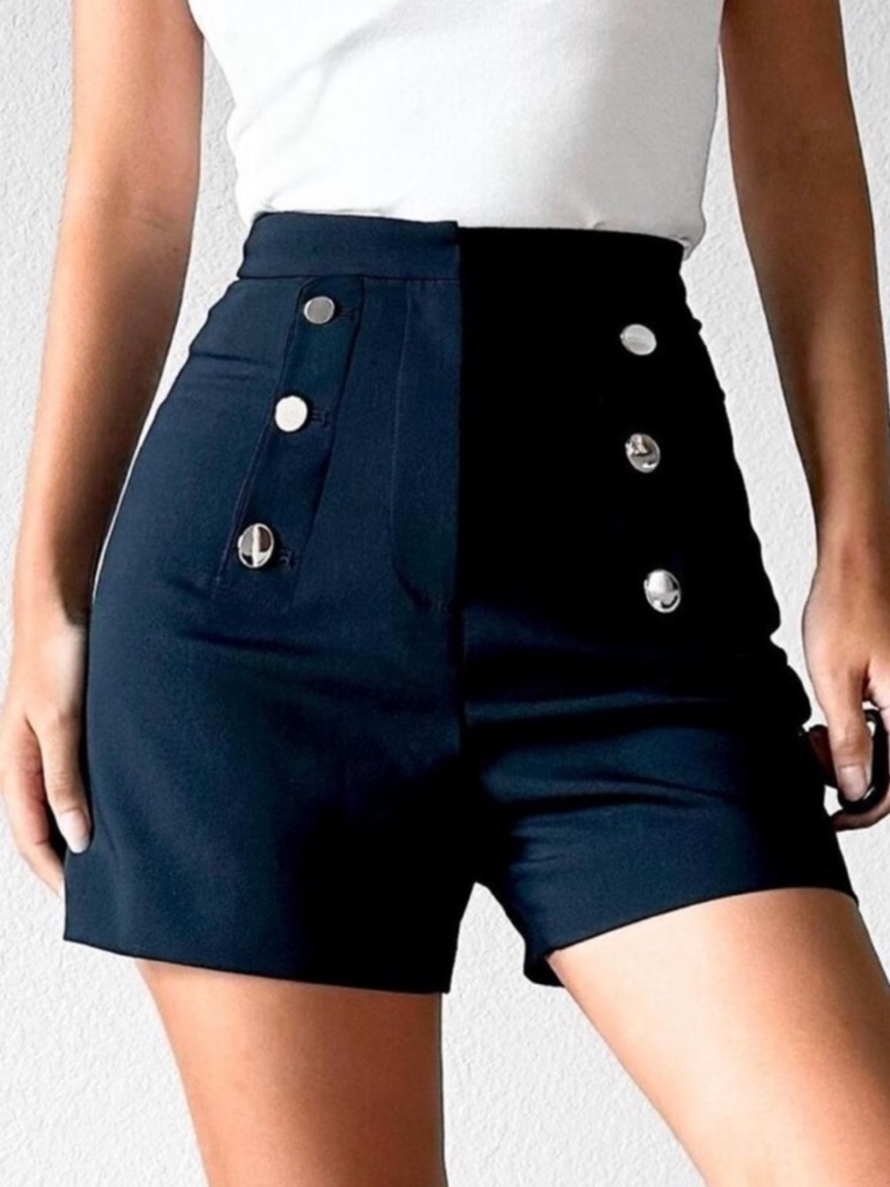NWT H&M High Waisted Sailor Shorts